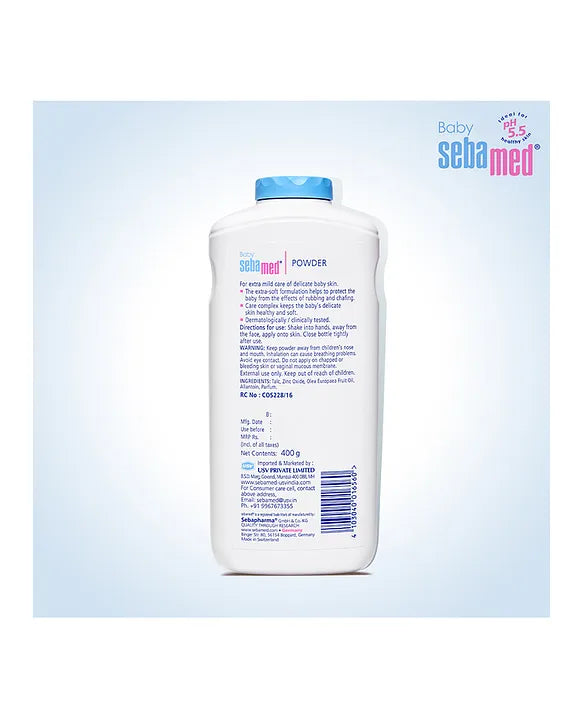 Sebamed Baby Powder - 400 gm