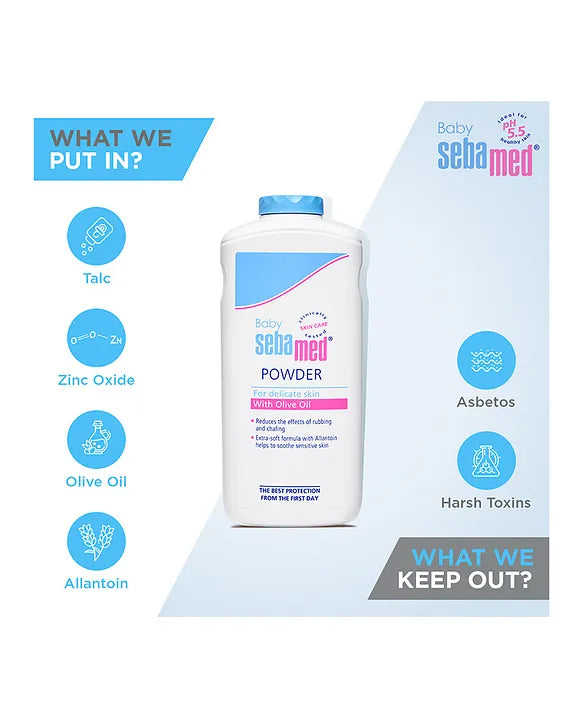 Sebamed Baby Powder - 400 gm