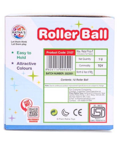 Ratnas Baby Roller - Multicolour (Colour May Vary)