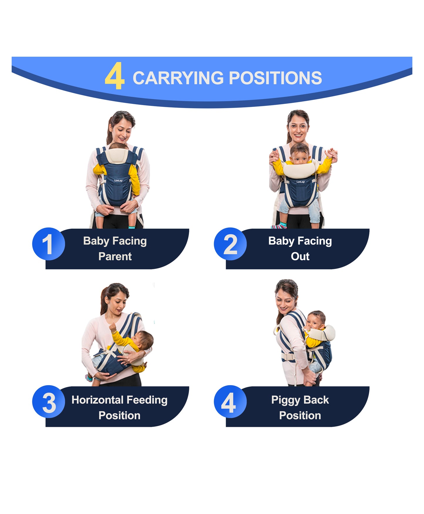 LuvLap Elegant Baby Carrier