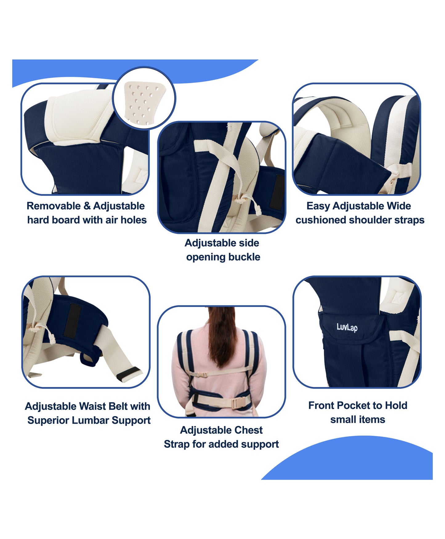 LuvLap Elegant Baby Carrier