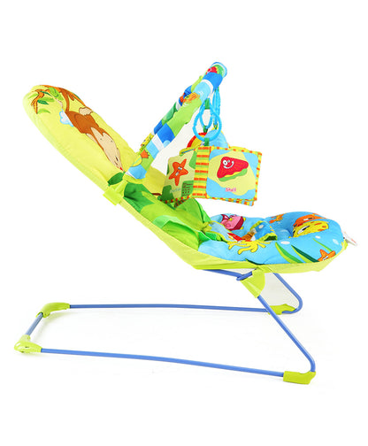 Luvlap Go Fishing Baby Bouncer with Soothing Vibration and Music - MultiColor