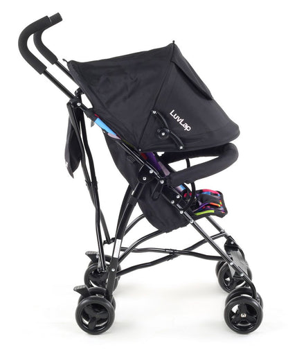 LuvLap Tutti Frutti Baby Stroller Buggy - Black