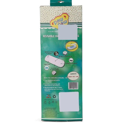 Paw Paw Reusable Diaper Insert Pads  Pack of 5 - White