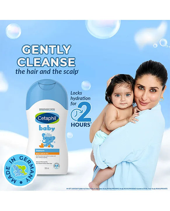 Cetaphil Baby Shampoo With Natural Chamomile - 200 ml