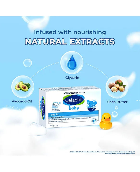 Cetaphil Baby Mild Bar - 75 g