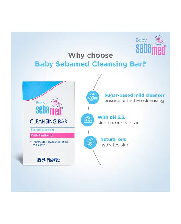 Sebamed Baby Cleansing Bar - 100 gm