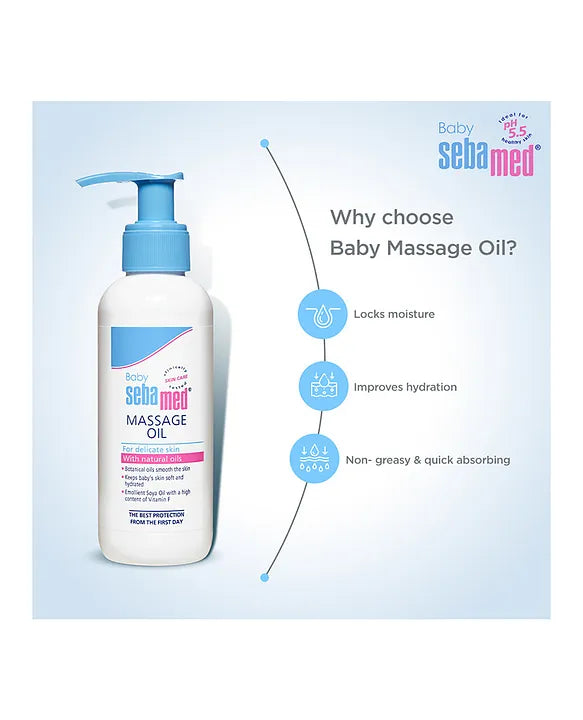 Sebamed Soothing Baby Massage Oil - 150 ml