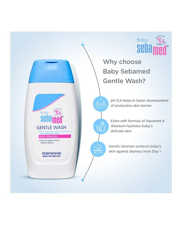 Sebamed Baby Gentle Wash - 200 ml