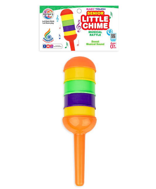 Ratnas Musical Chime Rattle - Multicolour