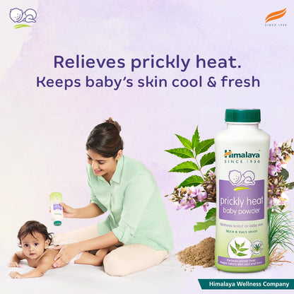 Himalaya Prickly Heat Baby Powder with Neem and Yashada Bhasma, 100g