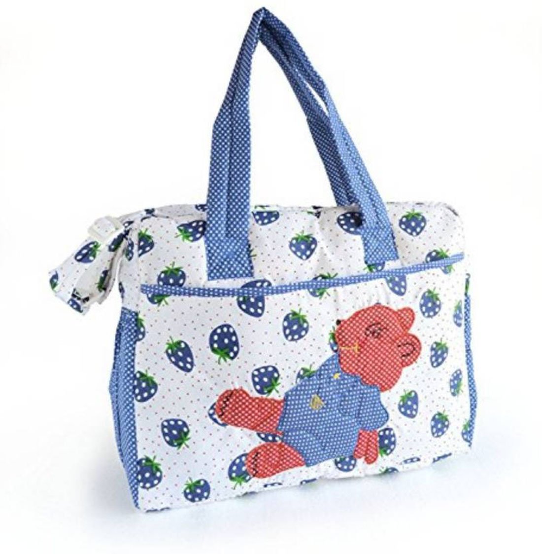 Cherry Multipurpose Mother Bag with Multi Compartment