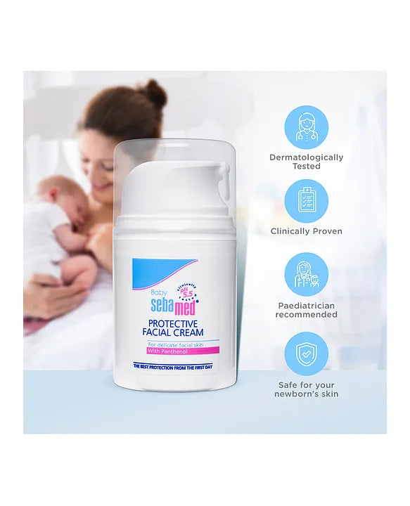 Sebamed Baby Protective Facial Cream - 50 ml