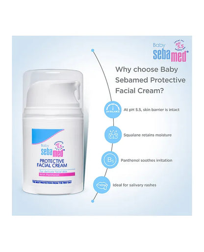 Sebamed Baby Protective Facial Cream - 50 ml