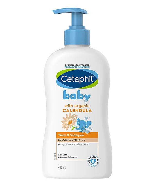 Cetaphil Baby Wash & Shampoo - 400 ml