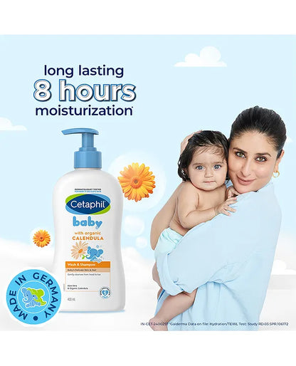 Cetaphil Baby Wash & Shampoo - 400 ml