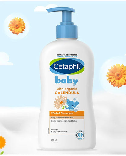 Cetaphil Baby Wash & Shampoo - 400 ml