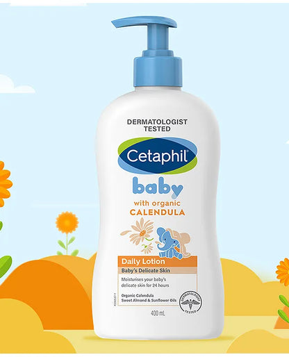 Cetaphil Baby Lotion with Organic Calendula- 400 ml