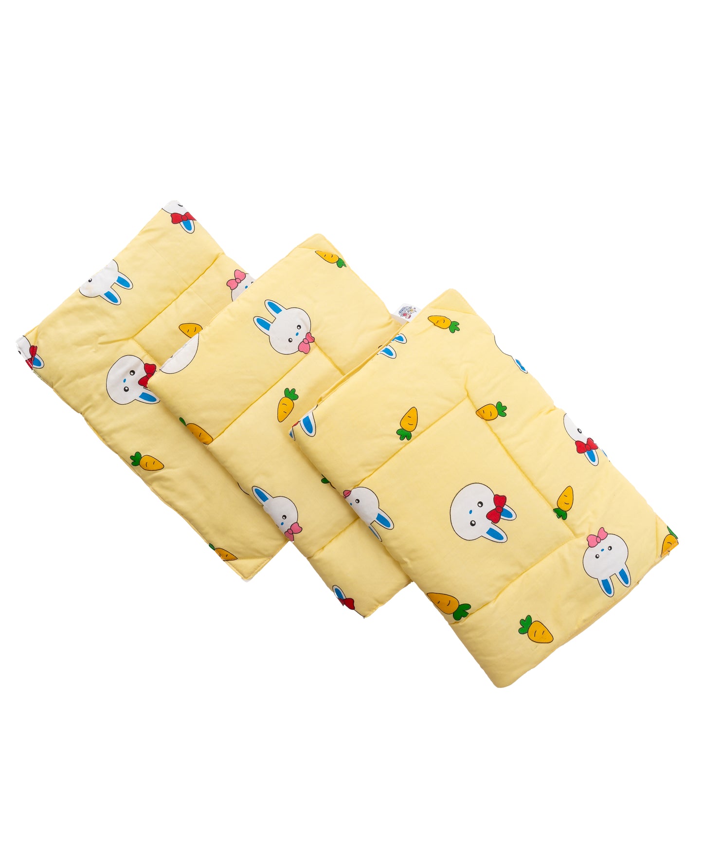 Baby Basket Multipurpose Changing Mat With Waterproof Sheet Pack of 3 +1 - Yellow