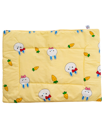 Baby Basket Multipurpose Changing Mat With Waterproof Sheet Pack of 3 +1 - Yellow