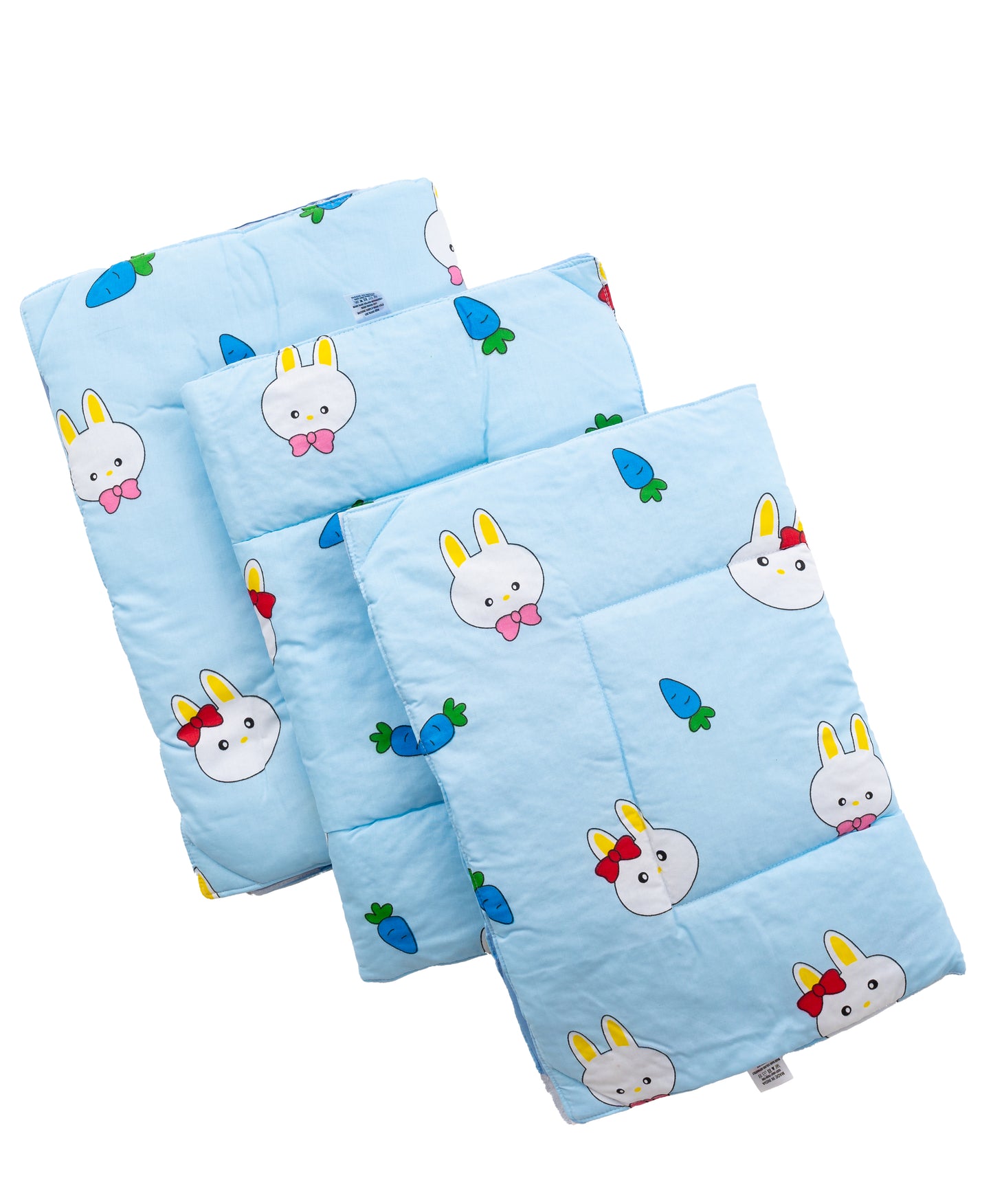 Baby Basket Multipurpose Changing Mat With Waterproof Sheet Pack of 3 +1 - Blue