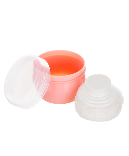 Baby Basket Premium  Powder Puff with case(Pink)