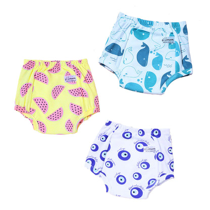 ''SNUGKINS'' Potty Training Pants - Playtime Trio Pack of 3 Size 1 (1-2 years)