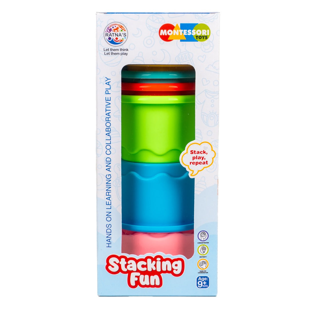 Stacking Fun (Colours May Vary)