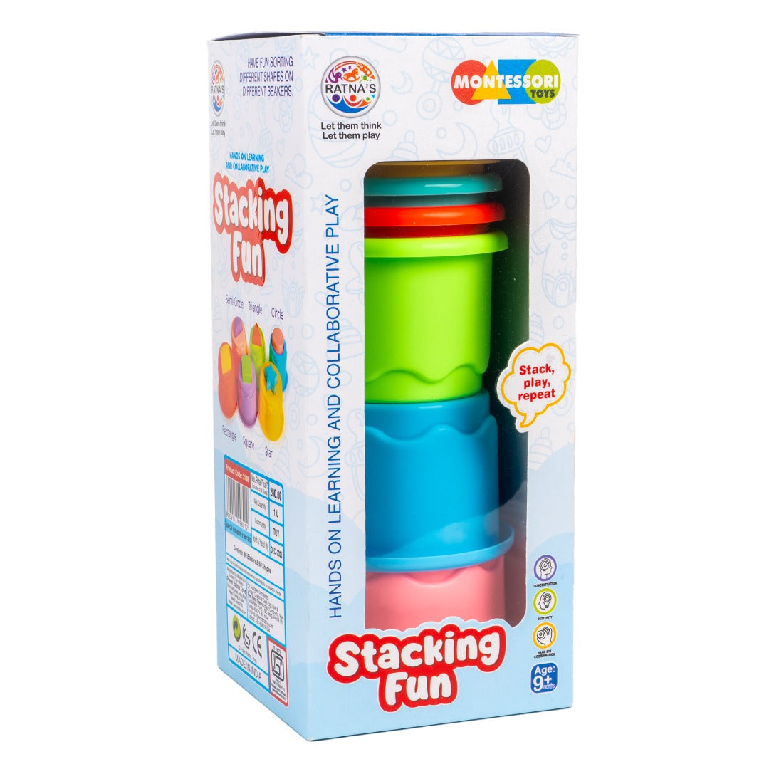 Stacking Fun (Colours May Vary)