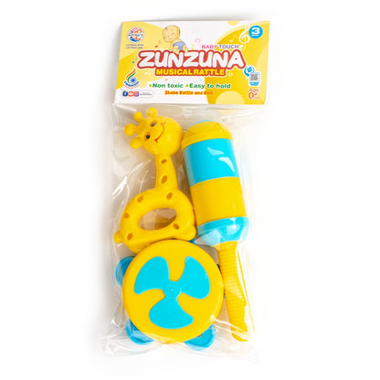 Baby Basket 3 pcs JHUNJHUNA (Rattle set )